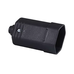 Femea Tomada 3x10A Preto Margirius