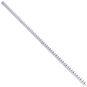 Barramento Fase Bipolar Din 80A - 54 Polos