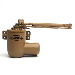 Mola de Porta Hidraulica Aerea 453 Coimbra 80 kg - Marrom/Ouro