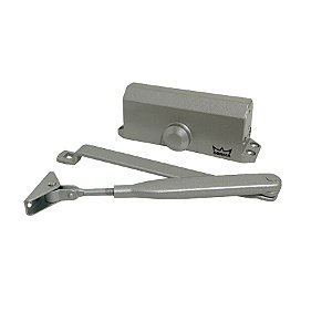 Mola de Porta Hidraulica Aerea Dorma MA 200-2 Prata
