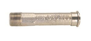 Tubete Galvanizado Longo 3/4''