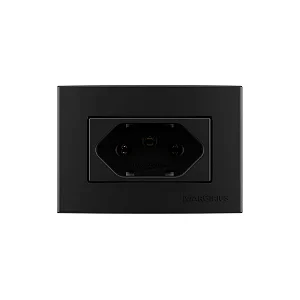 Sleek para Moveis - Tomada Margirius Preto Ebony