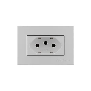 Sleek para Moveis - Tomada Margirius Branco
