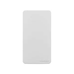 Placa Condulete Modular Sleek Branco - Cega