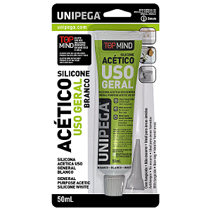 Silicone Acetico Branco 50ml