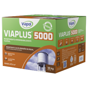 Viaplus 5000 - Argamassa Impermeabilizante Flexivel
