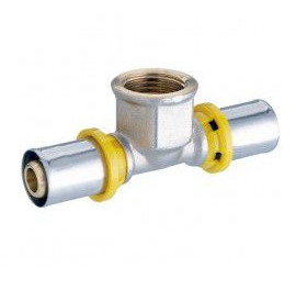 Pex Gas - Tee L.R Femea