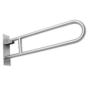 Barra Apoio Aço Inox Articulada 80cm