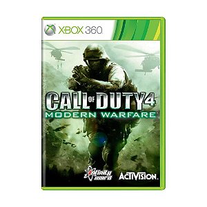 Jogo Call Of Duty Modern Warfare 4 - Xbox 360 Usado