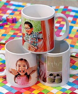 Caneca de porcelana personalizada