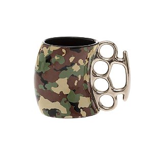 CANECA SOCO INGLES 350ML CAMUFLADA