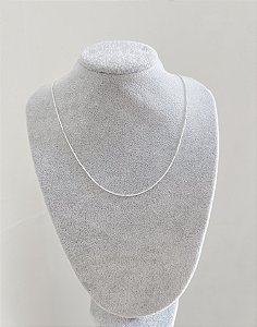 Corrente de prata veneziana 40cm atacado