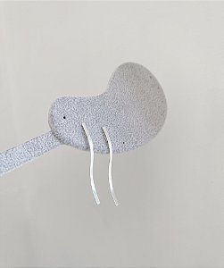 Brinco de prata fio torcido