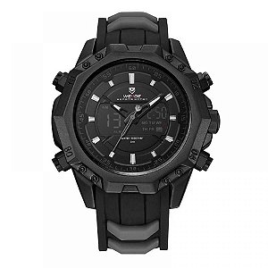 Relógio Masculino Weide AnaDigi WH-6406 - Preto