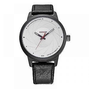 Relógio Masculino Weide Analógico WD005 - Preto e Branco