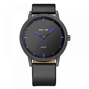 Relógio Masculino Weide Analógico WD001 - Preto e Azul