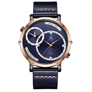 Relógio Masculino Weide Analógico UV1801 - Azul e Rose