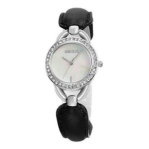 Relógio Feminino Weiqin Analógico W4385 Branco