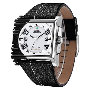 Relógio Masculino Weide AnaDigi Esporte WH-2301 Branco