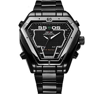 Relógio Masculino Weide AnaDigi WH-1102 - Preto