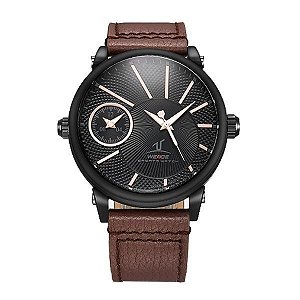 Relógio Masculino Weide Analógico UV-1508 - Marrom e Preto