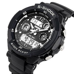 Relógio Skmei Anadigi  1060 Preto