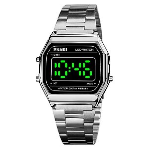 Relógio Unissex Skmei Digital 1646 - Prata