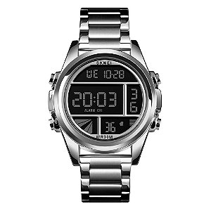 Relógio Masculino Skmei Digital 1448 Prata