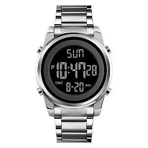 Relógio Masculino Skmei Digital 1611 Prata