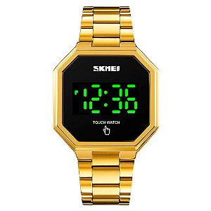 Relógio Unissex Skmei Digital 1696 Dourado