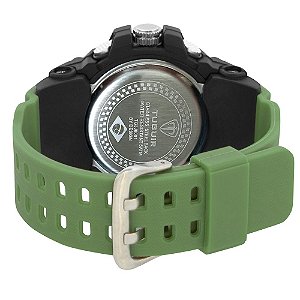 Relógio Masculino Tuguir AnaDigi TG3J8001 Preto e Verde