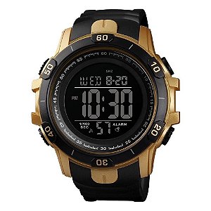 Relógio Masculino Tuguir Digital TG139 Dourado e Preto