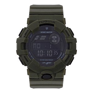 Relógio Masculino Tuguir Digital TG129 Verde e Preto
