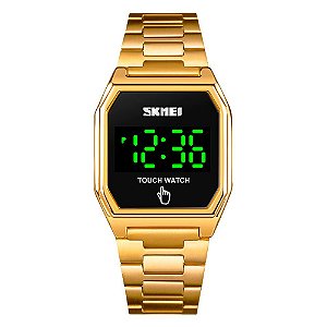 Relógio Unissex Skmei Digital 1679 - Dourado
