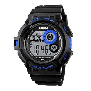 Relógio Masculino Skmei Digital 1222 - Preto e Azul