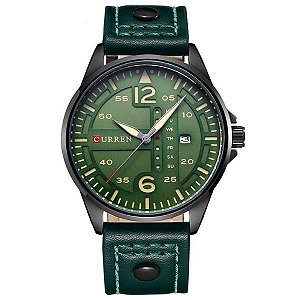 Relógio Curren Analógico 8224 Verde