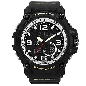 Relógio Masculino Tuguir AnaDigi TG3J8001 Preto