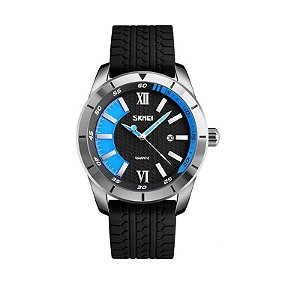 Relógio Masculino Skmei Analógico 9151 Azul