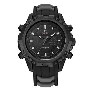 Relógio Masculino Weide AnaDigi WH-6406 Preto