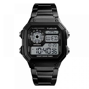 Relógio Unissex Tuguir Digital TG1335 - Preto