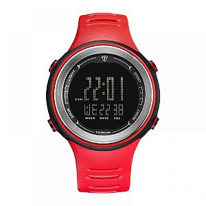 Relógio Unissex Tuguir Digital TG001 - Vermelho e Preto