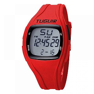 Relógio Unissex Tuguir Digital TG1801 - Vermelho