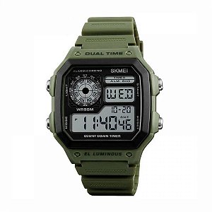 Relógio Masculino Skmei Digital 1299 Verde