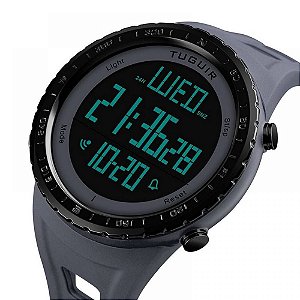 Relógio Masculino Tuguir Digital TG1246 - Cinza e Preto