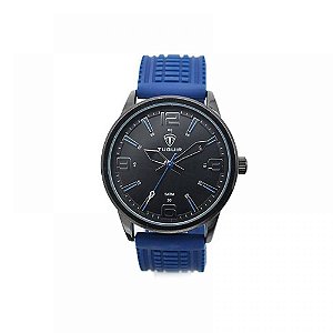 Relógio Masculino Tuguir Analógico 5054 - Azul e Preto