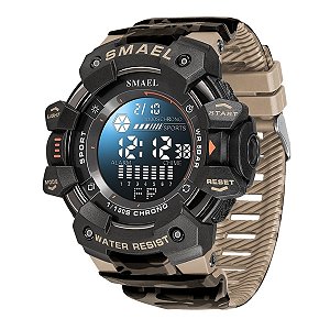 Relógio Masculino Smael Digital 8050 Camuflado