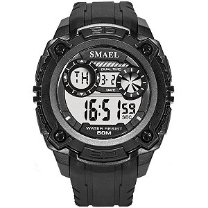 Relógio Masculino Smael Digital 1390 Preto