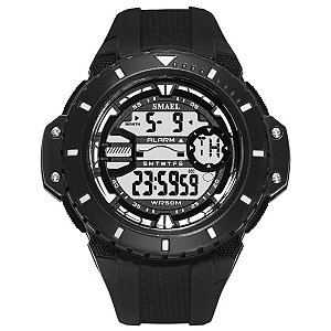 Relógio Masculino Smael Digital 1519 Preto