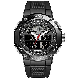 Relógio Masculino Smael AnaDigi 8032 Preto