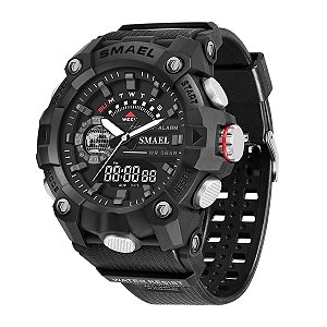 Relógio Masculino Smael AnaDigi 8040 Preto